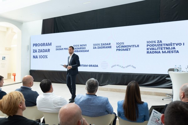 Predstavljen program za Zadar na 100%