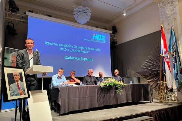 Tomislav Zelić ponovno izabran za predsjednika ŽO Zajednice branitelja HDZ-a &bdquo;Gojko &Scaron;u&scaron;ak&ldquo; Zadarske županije