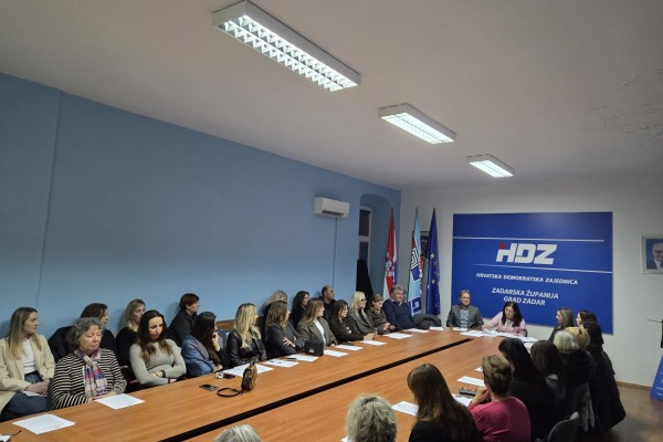 NEVENKA MARINOVIĆ PONOVNO IZABRANA ZA PREDSJEDNICU ŽO ZAJEDNICE ŽENA "KATARINA ZRINSKI" ZADARSKE ŽUPANIJE