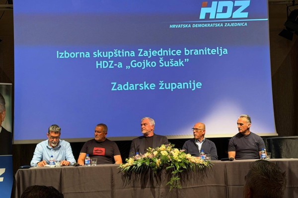 Tomislav Zelić ponovno izabran za predsjednika ŽO Zajednice branitelja HDZ-a &bdquo;Gojko &Scaron;u&scaron;ak&ldquo; Zadarske županije