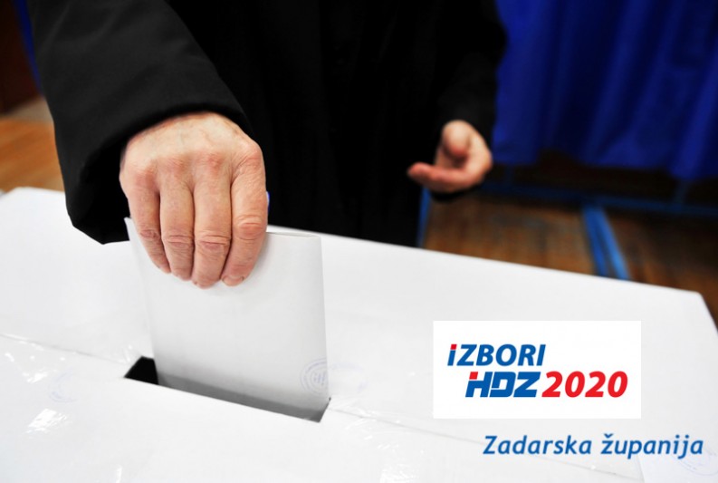 IZBORI ZA PREDSJEDNIKE I POTPREDSJEDNIKE OPĆINSKIH, GRADSKIH I ŽUPANIJSKOG ODBORA HDZ-A ZADARSKE ŽUPANIJE