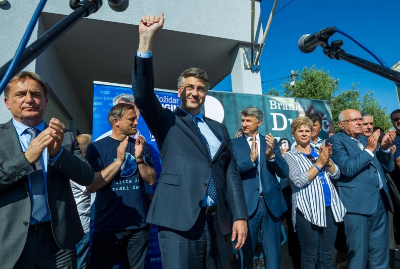 Plenković: Očekujem veliku pobjedu u gradu i županiji - Za političku stabilnost i dobrobit svih građana!