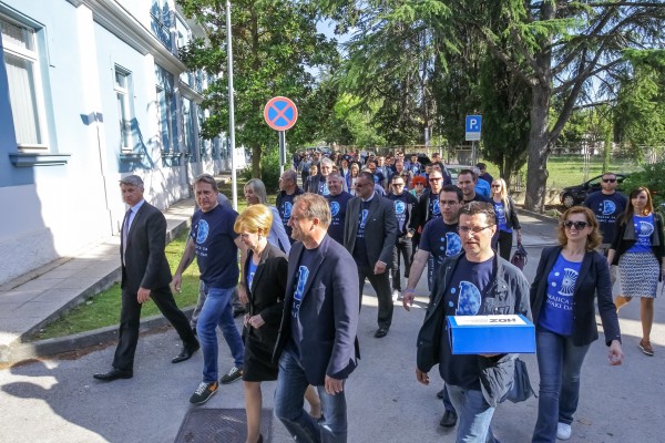 Predani potpisi potpore kandidaturi Branka Dukića za gradonačelnika