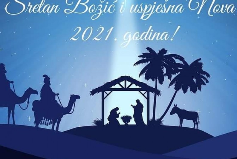 Sretan Božić i uspješna nova 2021. godina