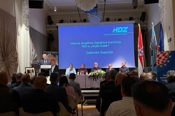 Tomislav Zelić ponovno izabran za predsjednika ŽO Zajednice branitelja HDZ-a &bdquo;Gojko &Scaron;u&scaron;ak&ldquo; Zadarske županije