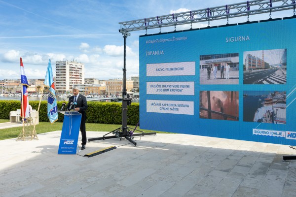 Longin predstavio program: Nastavimo zajedno graditi sigurnu i snažnu Zadarsku županiju
