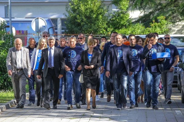 Predani potpisi potpore kandidaturi Branka Dukića za gradonačelnika