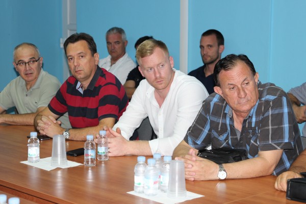 Međunarodni tajnik HDZ-a Božinović na radnom sastanku u Zadru
